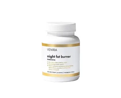 Venira Night Fat Burner - Intensive, 80 Capsules