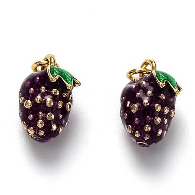 Brass Enamel Charms