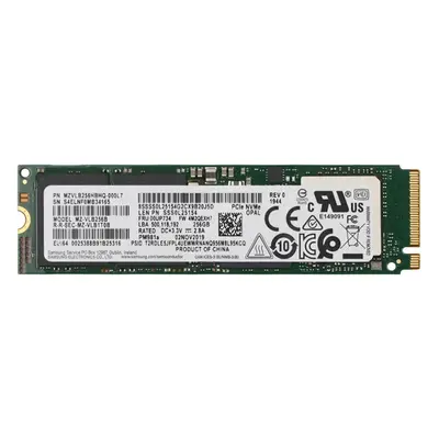SSS0L25154 Lenovo 256GB TLC PCI Express 3.0 x4 NVMe M.2 2280 Internal Solid State Drive