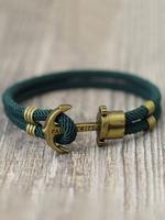 Fashion Vintage Anchor Charm Bracelet, 1 Count Men's Classic Bracelet, Fashionable Hand Jewelry for Men, Casual Matching Jew...