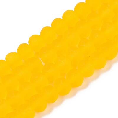 Transparent Glass Beads Strands