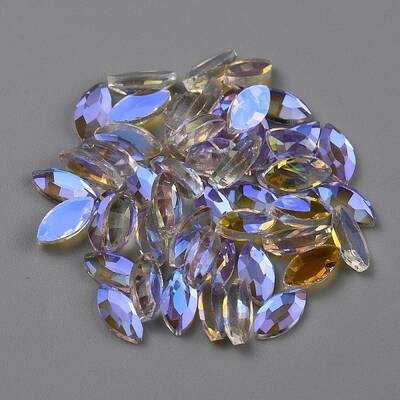 Transparent K9 Glass Cabochons