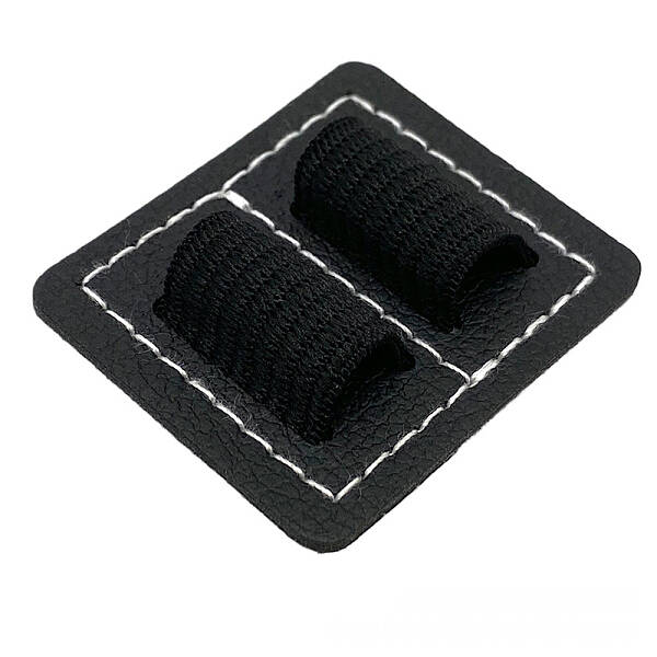 Self-adhesive Leather Pen Holder for Notebook
