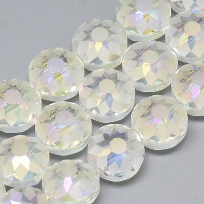 Electroplate Glass Beads Strands