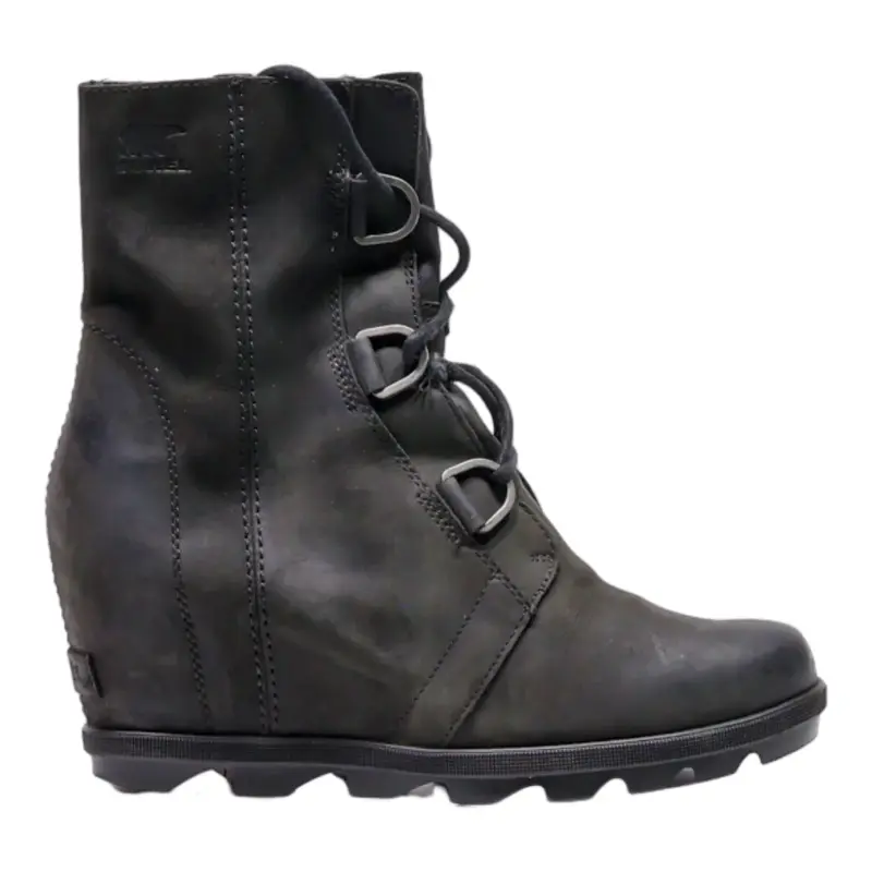SOREL Wedge Heels Black Suede Womens UK 8