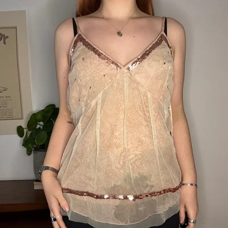 Oltre Top - Large Orange Nylon