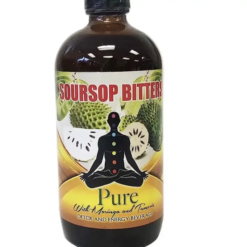 Pure Soursop Bitters 16oz Natural Sup Supplement