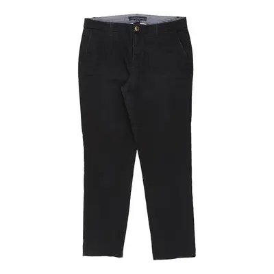 Tommy Hilfiger Trousers - 34W UK 12 Black Cotton