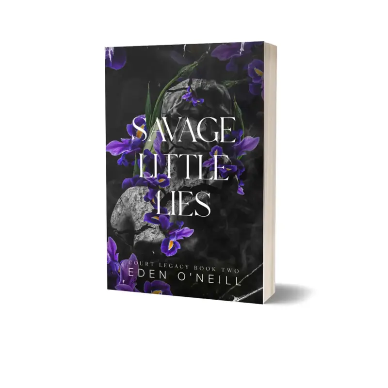 Savage Little Lies by Eden O'Neill with Author Signature - Available in 3 Styles
