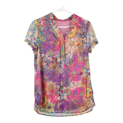 Unbranded Blouse - Large Multicoloured Viscose