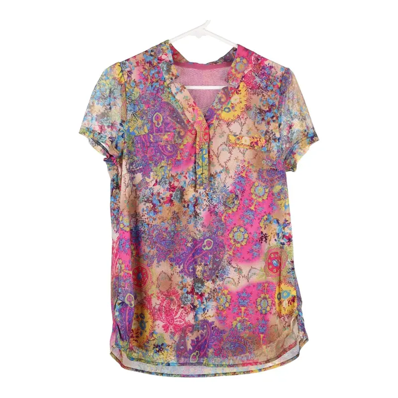 Unbranded Blouse - Large Multicoloured Viscose