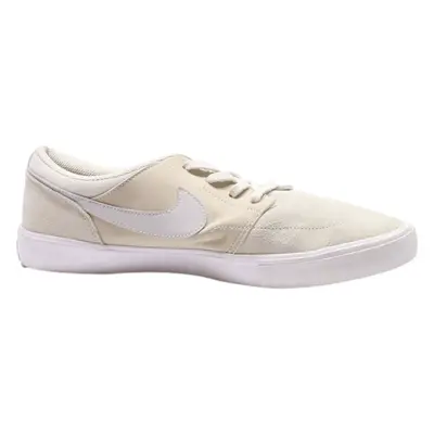 NIKE Low Top Trainers Beige Synthetic Mens UK 8