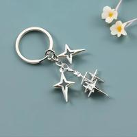 Creative Star Design Keychain, Portable Fashionable Keychain for Car Keys, Trendy All-match Keychain for Women & Men Gift, C...
