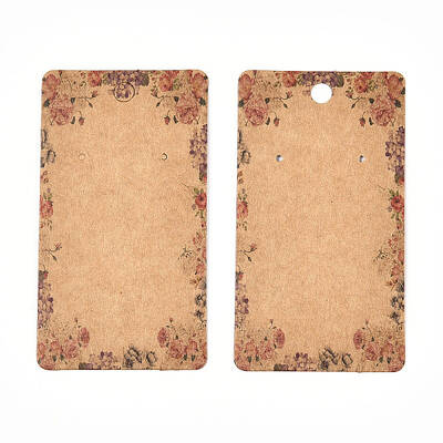 Cardboard Earring Display Cards