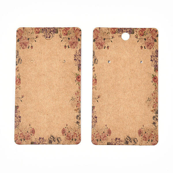 Cardboard Earring Display Cards