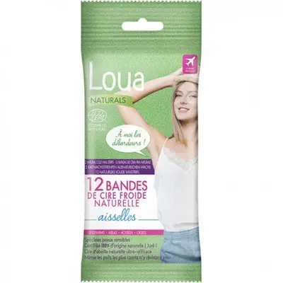 Loua 12 Waxing Strips Armpits