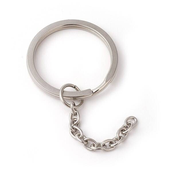 Tarnish Resistant 304 Stainless Steel Split Key Rings