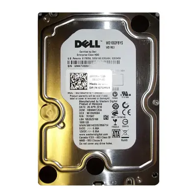 71MV4 Dell 1TB 3Gb/s SATA 7200 3.5-inch 32MB Hard Drive