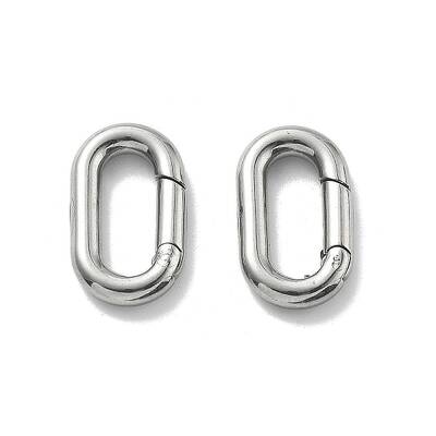 304 Stainless Steel Spring Gate Clasp Findings