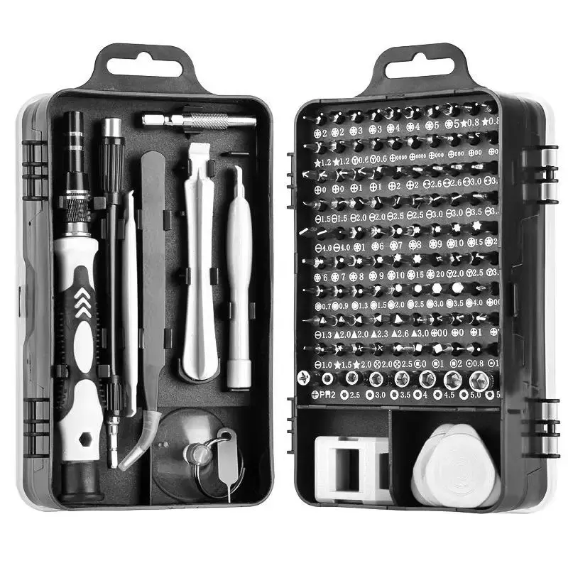 115 In 1 Multifunctional Precision Screwdriver Set, 1 Set DIY Electronics Repair Tools Kit, Screwdriver Bits Kit for Watc...