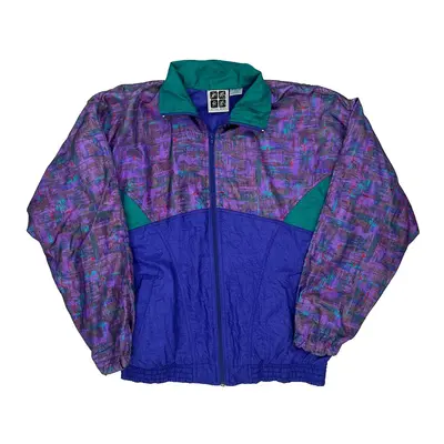 Active Wear Shell Jacket - Medium Multicoloured Nylon
