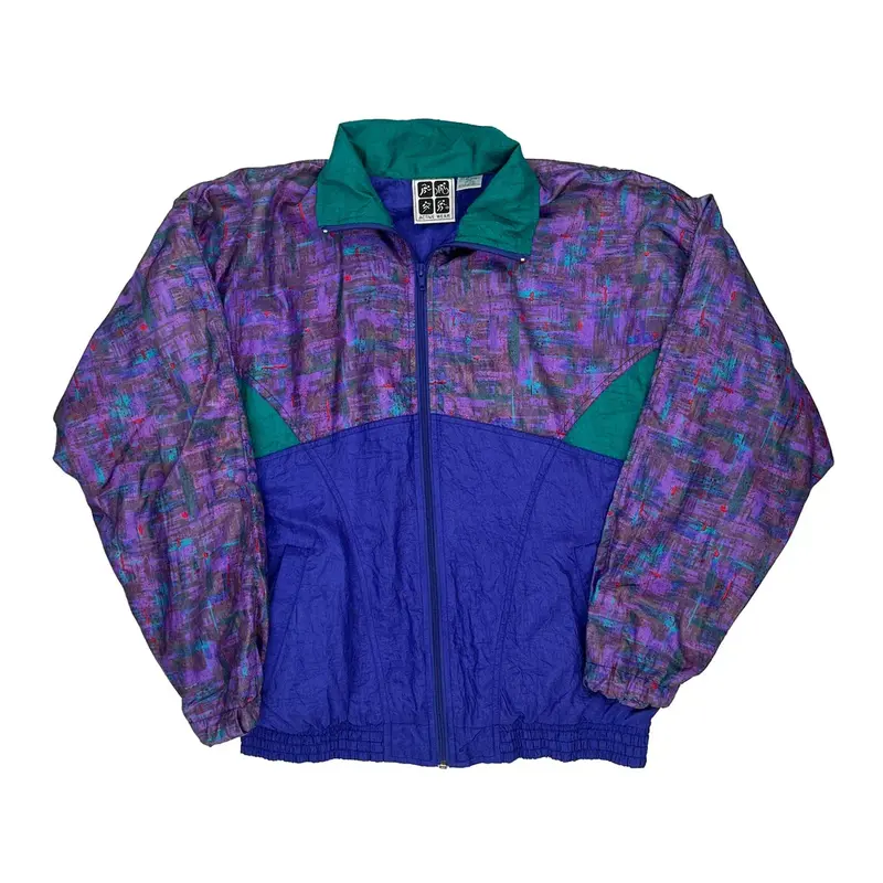 Active Wear Shell Jacket - Medium Multicoloured Nylon