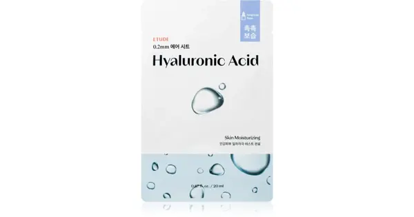 ETUDE 0.2 Therapy Air Hyaluronic Acid Intense Hydration Tissue Mask 20ml