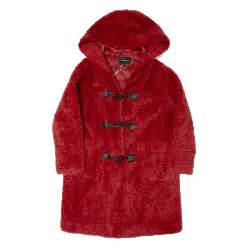 FFAN Jacket Red Wool Womens XS