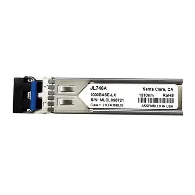 JL746-61001 HP Aruba 1Gb/s 1000Base-LX Single-Mode Fibre 1310nm 10km LC Connector SFP (mini-GBIC) Transceiver Module