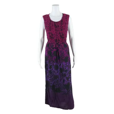 R&K ORIGINALS Womens Day Dress Pink Floral Sleeveless Midi S