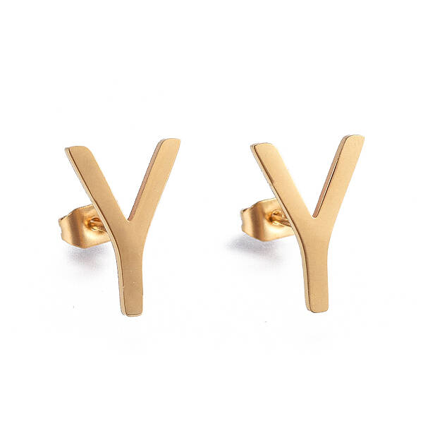 (Jewelry Parties Factory Sale)304 Stainless Steel Stud Earrings