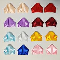 Ribbon Rose Petals, 100pcs Forever Eternal Flower Silk for DIY Bouquet Handmade Gift Materials for Handcrafters, Wedding Deco...