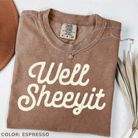Comfort Colors Well Sheeyit T-shirt, Funny Vulgar Women's Tee, Crude Humor T-shirt, Trendy Sarcastic Graphic Tee, Sassy Gift ...