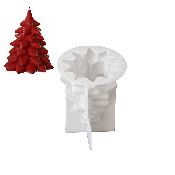 Christmas Theme DIY Candle Silicone Molds