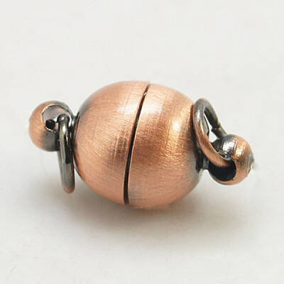 Brass Magnetic Clasps with Loops