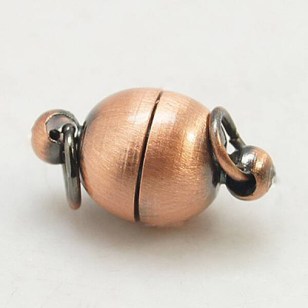 Brass Magnetic Clasps with Loops