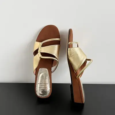 CHIKO Zuly Open Toe Wedge Slides Sandals