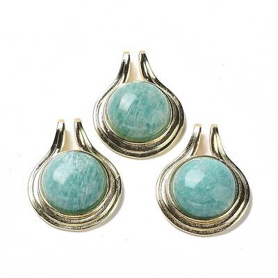 Natural Amazonite Pendants