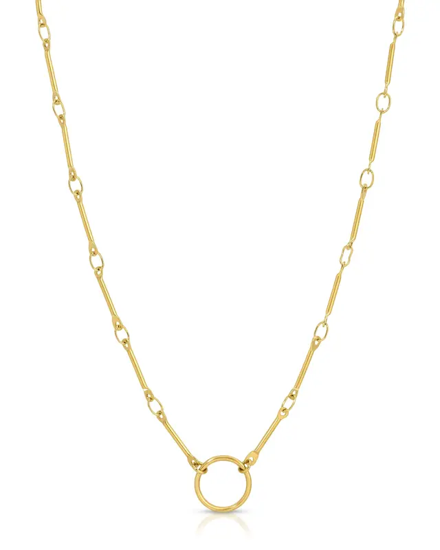 Barra Charmer Necklace | Metal Color: Gold