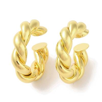 Brass Cuff Earrings for Women