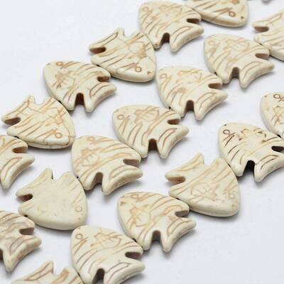 Synthetic Magnesite Bead Strands