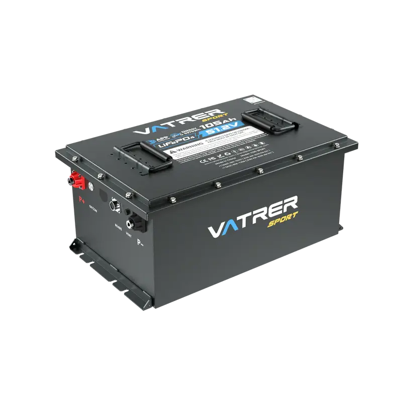Vatrer 48V 105Ah Lithium Battery for UTV/ATV/Golf Cart