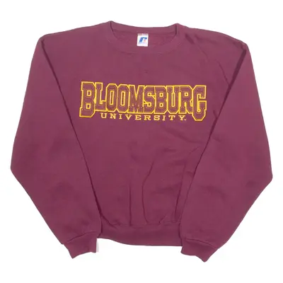 RUSSELL ATHLETIC Bloomsburg Mens Sweatshirt Maroon USA S