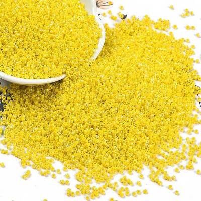 Opaque Colours Luster Glass Seed Beads