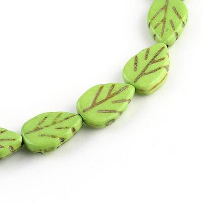 Synthetical Turquoise Beads Strands