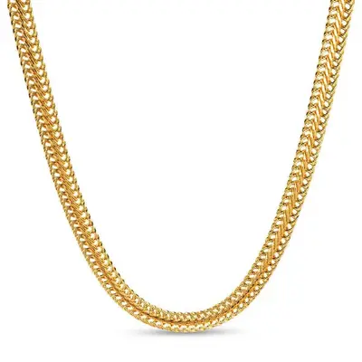 Anna Snake Chain Gold Necklace