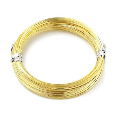 Soft Square Brass Wire