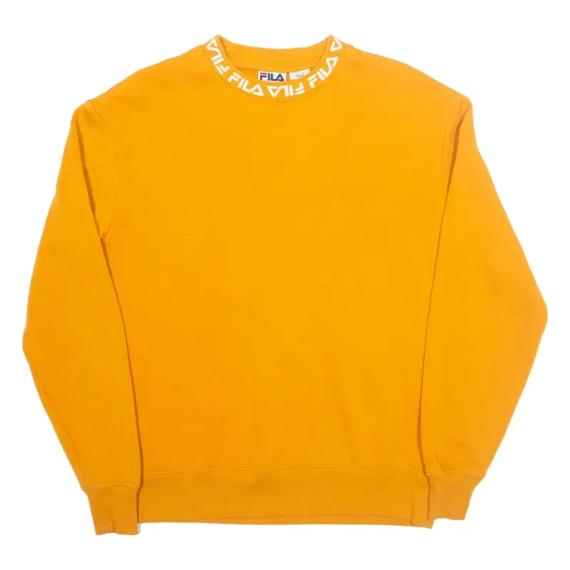 FILA Mens Sweatshirt Yellow S