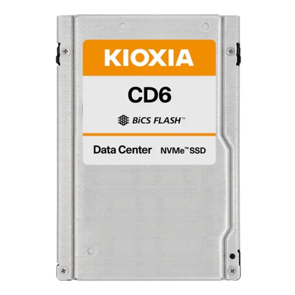 KIOXIA KCD61LUL15T3 | CD6-R Series 15.36TB TLC PCI Express 4.0 x4 NVMe Read Intensive U.3 2.5-Inch Internal Solid State Drive