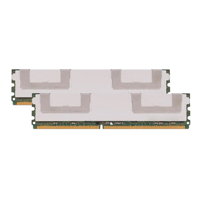 Dataram DRH667FB/2GB | 2GB Kit (2x1GB) DDR2-667MHz PC2-5300 ECC Fully Buffered FB-DIMM CL5 2Rx8 1.8V 240-Pin Memory